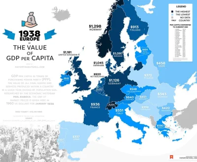 Saeglopur - @januszzczarnolasu: Po raz setny:
Byli wyjątkowo bogaci już przed WW2, P...