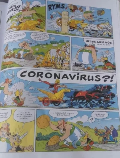 Takeshi_Kovacs - Asteriks w Italii...

#heheszki #koronawirus #komiks