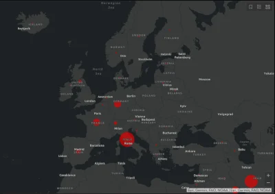 50dzielonena5 - Polska na tej mapie wyglada jak Korea Polnocna. Wszyscy dookola juz d...