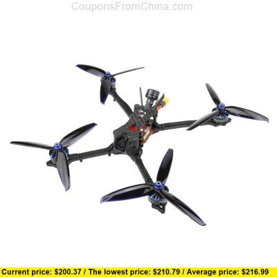n____S - HGLRC Wind6 6S Drone PNP - Banggood 
Cena: $200.37 (787,77 zł) + $0.59 za w...