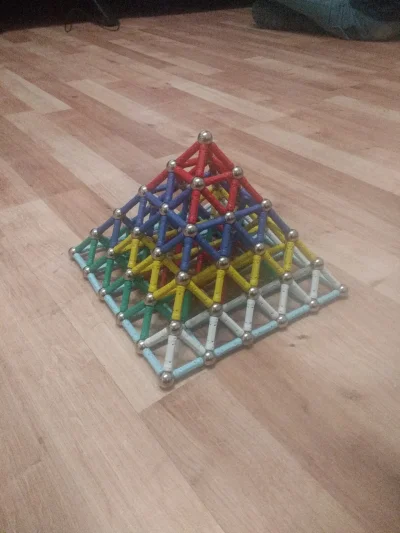 Student - Zbudowałem z #rozowypasek piramidę :) fajna jest. Pozdrawiam 

#chwalesie #...