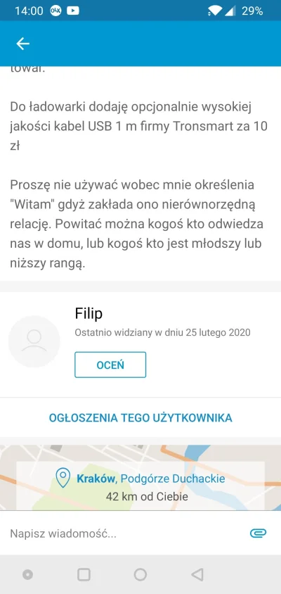 zolwik89 - #olx #januszebiznesu

( ͡º ͜ʖ͡º)