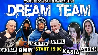 MrPrado30 - Dream team stream to generalnie dobry stream był. Dana dostał szału, BMW ...