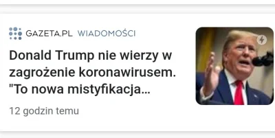 NiMomHektara - Uwaga! Gazeta.pl publikuje fake newsa o Koronawirusie i Trumpie. 
Tu l...
