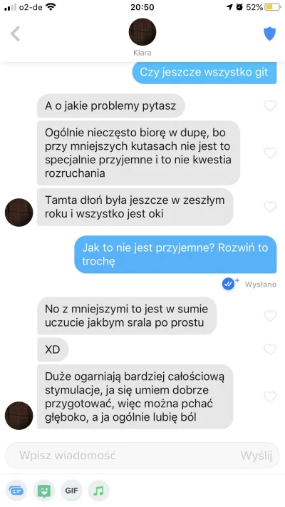 maikeleleq - Niby rozmiar nie ma znaczenia ( ͡° ͜ʖ ͡°) #tinder #logikarozowychpaskow