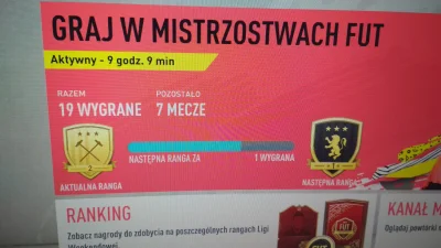 Wojtini1996 - Trzymajcie kciuki, co może pójść nie tak.. xd Na 7 meczów muszę wygrać ...