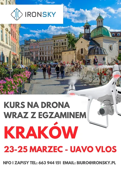 IRONSKY_UAVTechnology - Heeeloł #krakow, już wkrótce wpadamy na Podgórze i robimy wam...