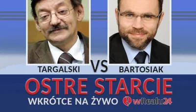 elim - Już wkrótce pojedynek #bartosiak kontra #targalski 
( ͡° ͜ʖ ͡° )つ──☆*:・ﾟ
htt...