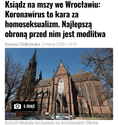 Filippa - "Koronawirus to kara za homoseksualizm. Najlepszą obroną przed nim jest mod...