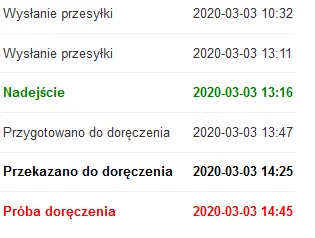 marxyz - #pocztapolska
Co to oznacza? Adresat odrzucił przesyłkę, czy listonosz nie ...