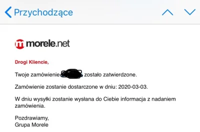 Taka-historia - @Vasek: jak kręcę? Info o dostawie jutro - czyli dziś jest i na stron...