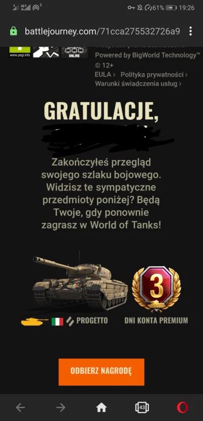 papaj2137 - Ej, dostałem wczoraj mejla z gratulacjami za 8 lat i tym battle journey, ...