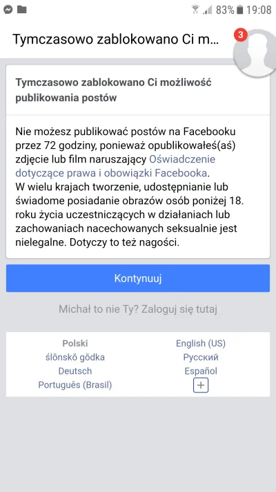 Kaau - Przed chwilą wyslalem ziomkowi na messengerze swoje zdjecie z pobytu w ciepłyc...