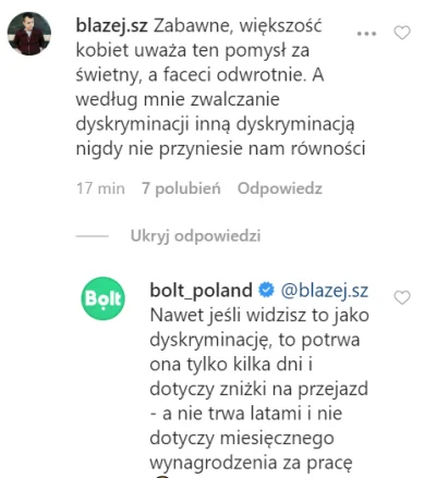 hehe520 - dyskryminacja mężczyzn potrwa tylko kilka dni, można się rozejść( ͡° ͜ʖ ͡°)