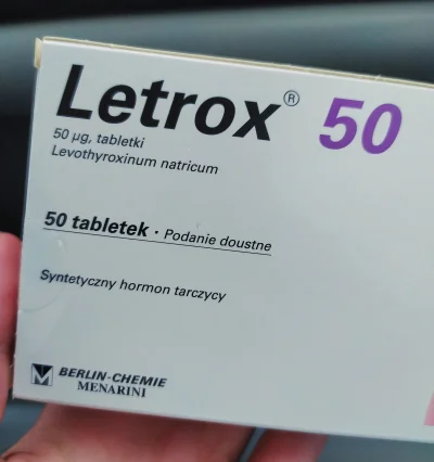 s.....a - Endokrynolog odhaczony
Z miejsca lek dostałem
"Letrox" 50 ug ( ͡° ͜ʖ ͡°)
...