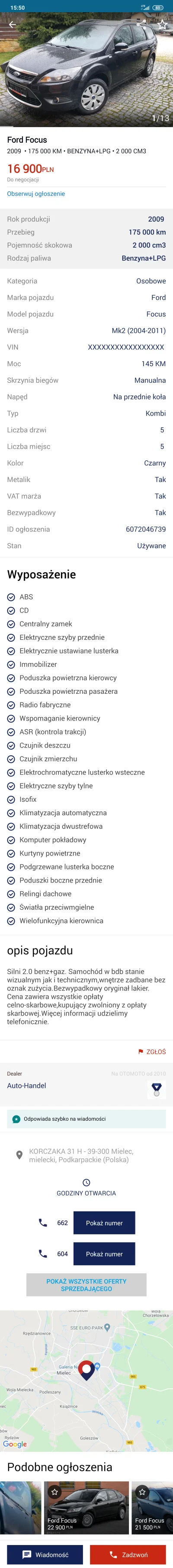 xvxx - Obowiązkowy nr VIN na OtoMoto...