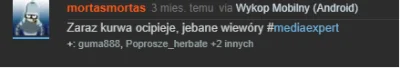 Exymus - @mortasmortas: Co się rzucasz? to ze Ciebie to nie interesuje nie oznacza, z...