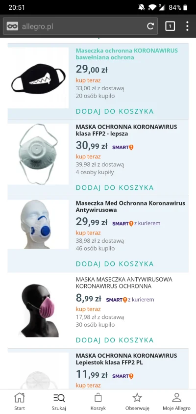 N.....r - @jacob1: spokojnie, w Polsce mamy już maski specjalnie na koronawirusa