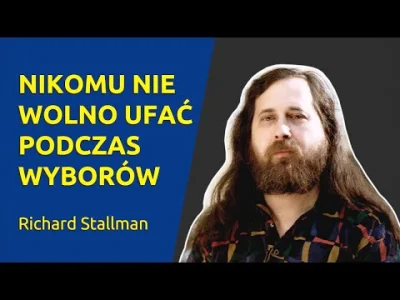 LinuxPoLudzku - Richard Stallman przekonuje, że głosowanie powinno odbywać się na pap...