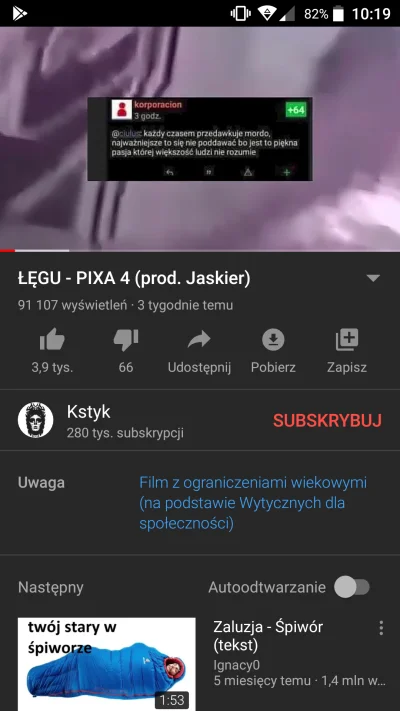 MudrzynKamil - Jesteś sławny xD @korporacion #gownowpis