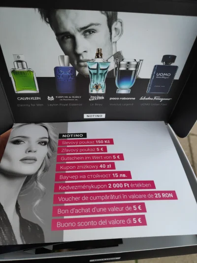 dradziak - A tak wygląda discovery box :)
Jest kod na -40zł, potwierdzam.

#perfumy