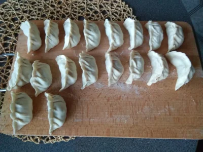 Ertrael - Komu pierozka, komu bo ide do domu. 
#pierogi #gotujzwykopem #azja #gyoza 
...