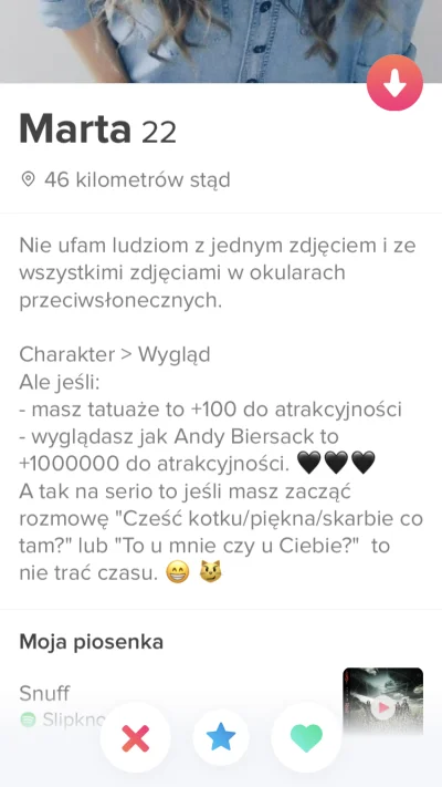 perfect1995 - Charakter>Wygląd 
#przegryw 
#rozowepask
#rozowepaski
#tinder