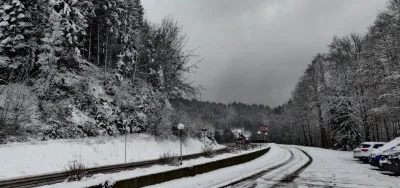 Korfanty39 - Zima w #Schwarzwald Może i jest ładnie, ale ##!$%@? #fotografia