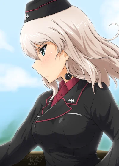 BlackReven - #randomanimeshit #dieselturbo #girlsundpanzer #erikaitsumi #anime #pixiv...