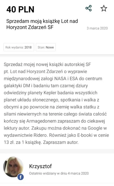 pitterka - Może kogoś zainteresuje