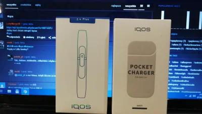 ziemniac - Sprzedam nowego, nieużywanego Iqosa 2.4 PLUS.
Tylko ładowarka (Pocket cha...