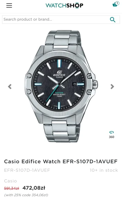 Wygrywzwyboru - Może kogoś zainteresuje, całkiem dobry deal na fajny zegarek Casio
ht...