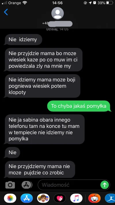 dzejdzejonca - Ktoś mi powie w jakim jezyku przekazac ze chyba pomylila nr?
#heheszk...