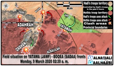 K.....e - Saudowie odzyskali kontrole nad Yatamah w prowincji Sadaa.
Pisałem o tym t...