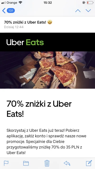 ciolkiev - #pysznepl #ubereats ( ͡°( ͡° ͜ʖ( ͡° ͜ʖ ͡°)ʖ ͡°) ͡°) kto chce?