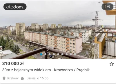 Robertt240 - Faktycznie, widok jak z bajki. 

#mieszkanie #krakow #polska #otodom #ol...