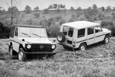 jotem1st - W kwietniu 1973 roku powstał pierwszy drewniany model Mercedesa G-klasy, a...