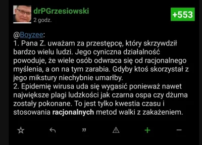 wsciekly_padalec - #jerzyzieba #koronawirus Jak mnie pan doktor zaimponował w tym mom...