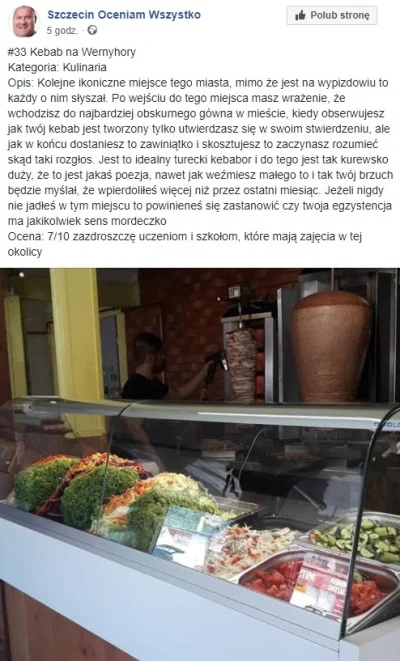 Brygadzista - taką recenzje to ja rozumiem ( ͡° ͜ʖ ͡°) #szczecin #kebab #hehszki