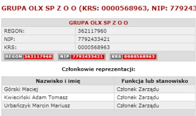 chigcht - @Aster1981: dla przykładu: GRUPA OLX SP Z O O ( ͡° ͜ʖ ͡°)

zero członków ...