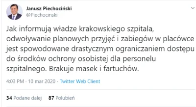 Herubin - W Krakowie to chyba już jakaś wielka epidemia skoro przestali się już wyrab...