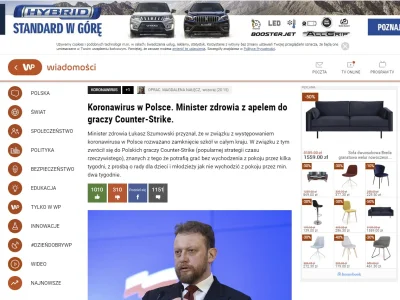 Opornik - Minister Zdrowia zwrócił się do Polskich graczy Counter-Strike z prośbą o r...