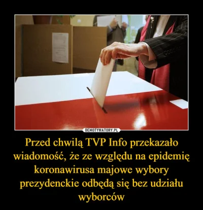 wywrotka - Frekwencja wyborcza 100%...
#koronawirus #2019ncov #polska