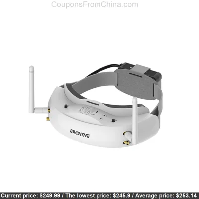 n____S - Eachine EV200D FPV Goggles White - Banggood 
Kupon: BGAEV200F
Cena z kupon...