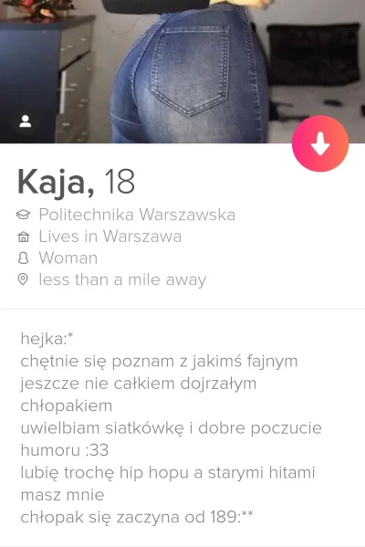 Damiano_1999 - Zaraz będzie od 2 metrow xD
#tinder #logikarozowychpaskow