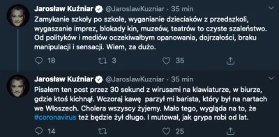 Mjj48003 - Jarosław Kuźniar wypił kawę zaparzoną przez baristę, który wrócił z Włoch ...