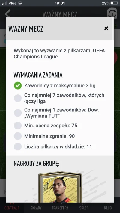 M888 - #fut Co to za wymóg?