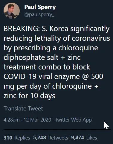 WhyCry - Jak to kupić w Polsce? :)
"chloroquine diphosphate salt"

https://twitter...