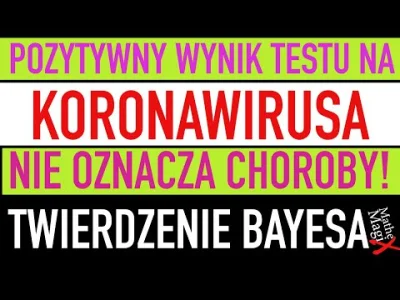 dejvo - Dobre wytłumaczenie dlaczego jeden test o czułości 95% to za mało, aby stwier...