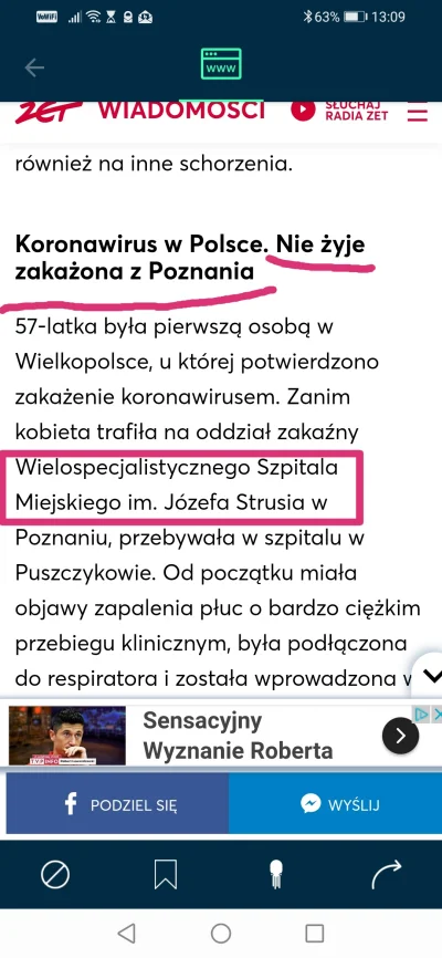 jsta - @Maseuko: pierwsza polska ofiara kononowirusa zmarła w szpitalu im. Strusia. P...